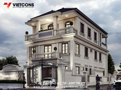 Thi Công Biệt Thự 3 Tầng tại Đà Nẵng