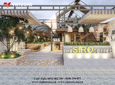 Thiết Kế Quán Cafe Tại Long An
